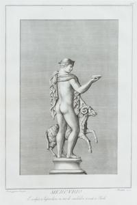 A Collection of Eight Black and White Engravings Each: 20 x 12 inches.