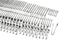 An American Silver Flatware Service