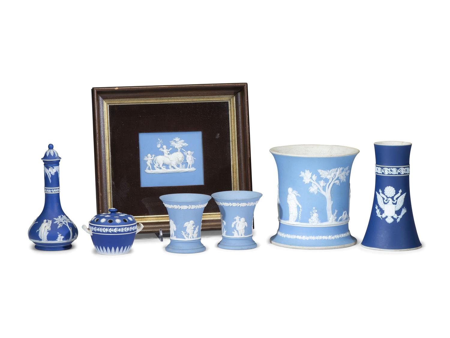 Seven Jasperware Articles