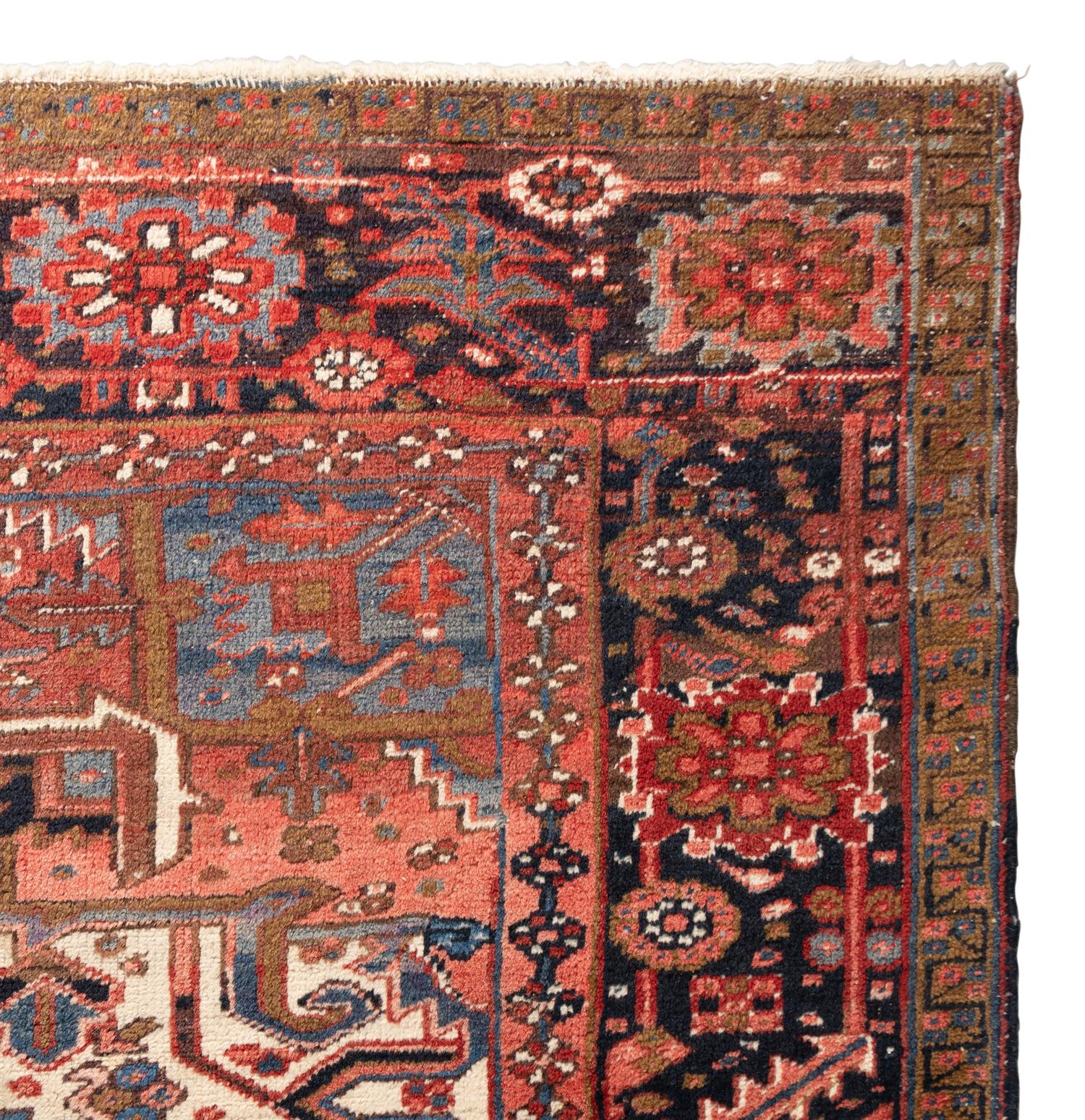 A Heriz Wool Rug