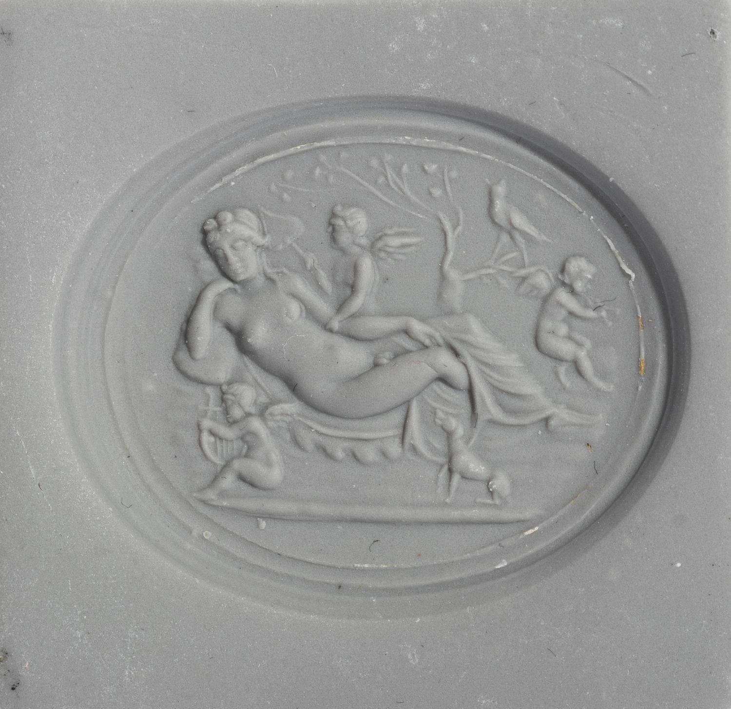 A Neoclassical Gold and Carnelian Finger Ring with the God Hermaphroditus