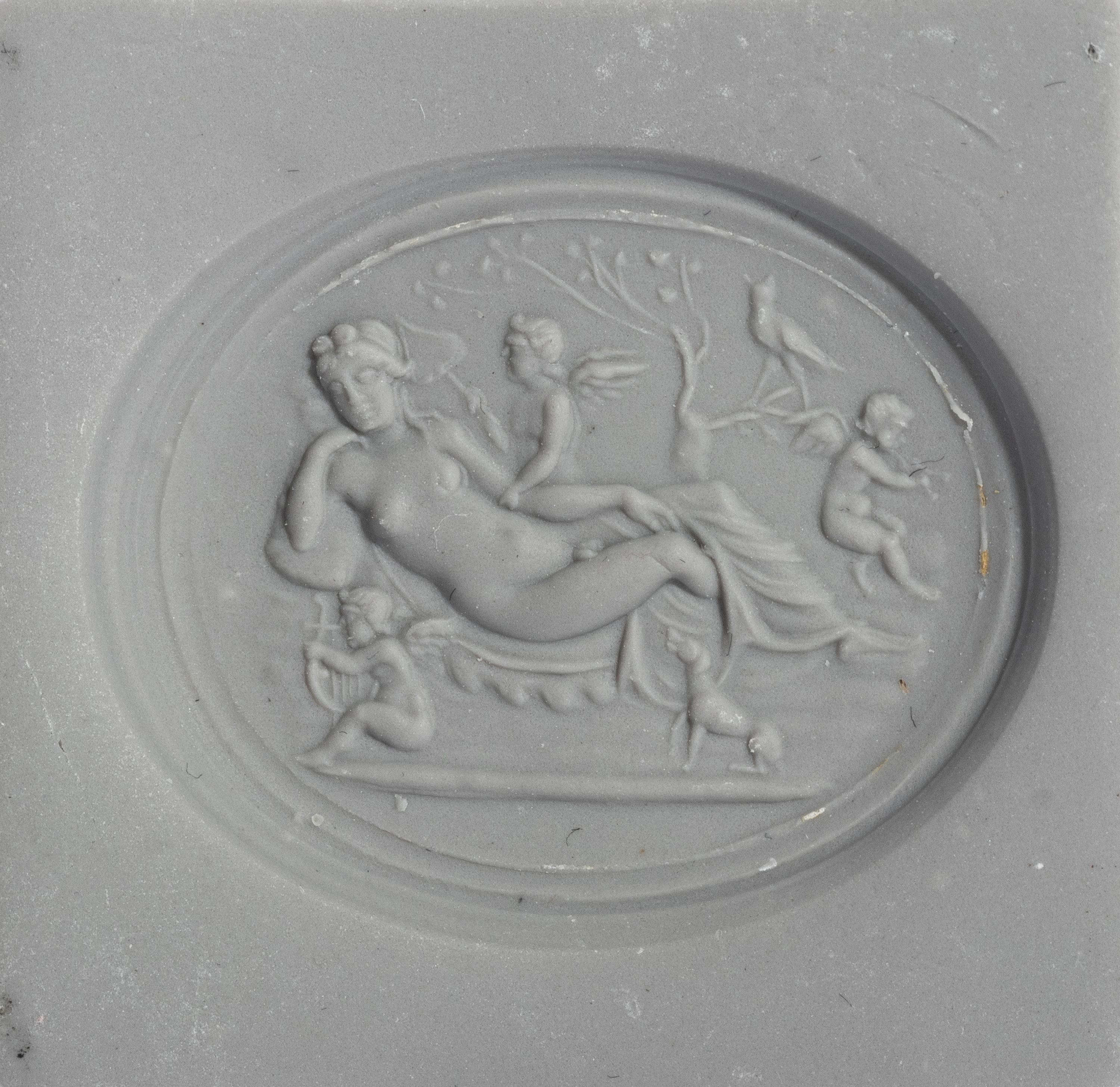 A Neoclassical Gold and Carnelian Finger Ring with the God Hermaphroditus