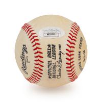 A Travis Jackson Single Signed Autograph Baseball (JSA Certified)