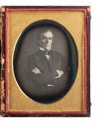 [EARLY PHOTOG] 3 quarter plates of distinguished gentlemen, incl. work by E.C. Thompson's Gallery.