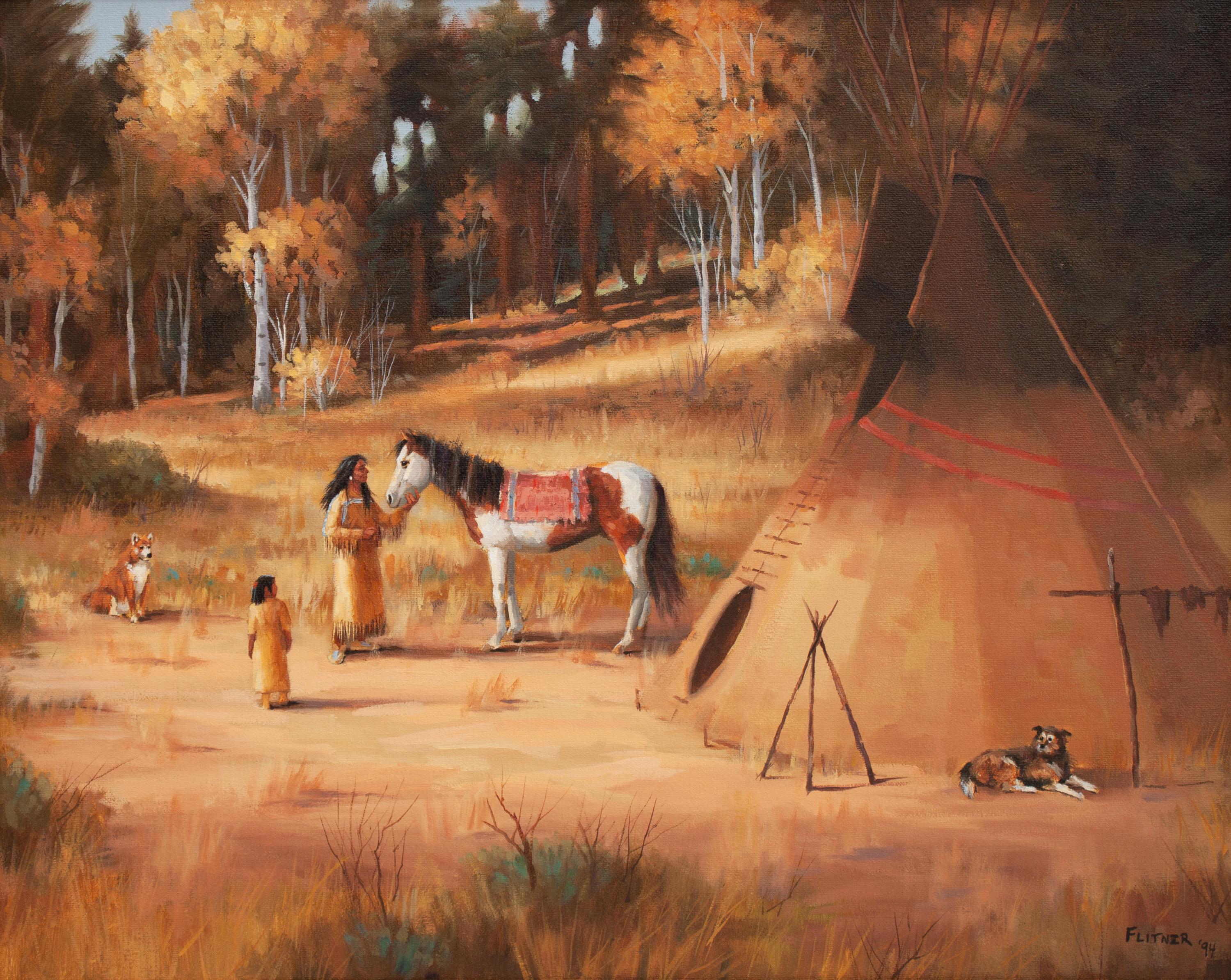 Untitled (Native Camp), 1994