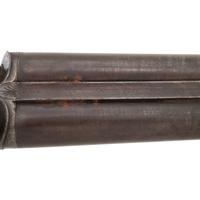 William Moore & Co. Side Lever Coach Gun with Decorative Wells Fargo Markings
