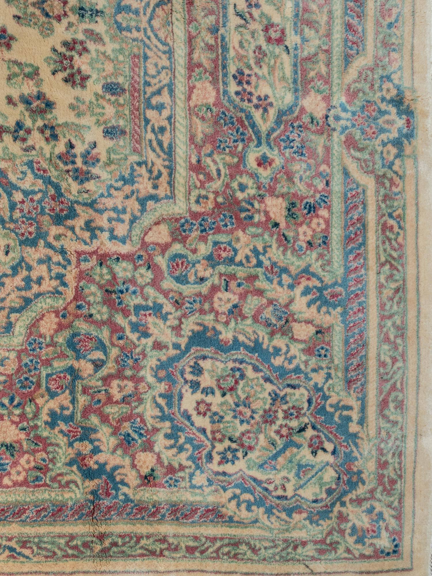 A Kirman Wool Rug