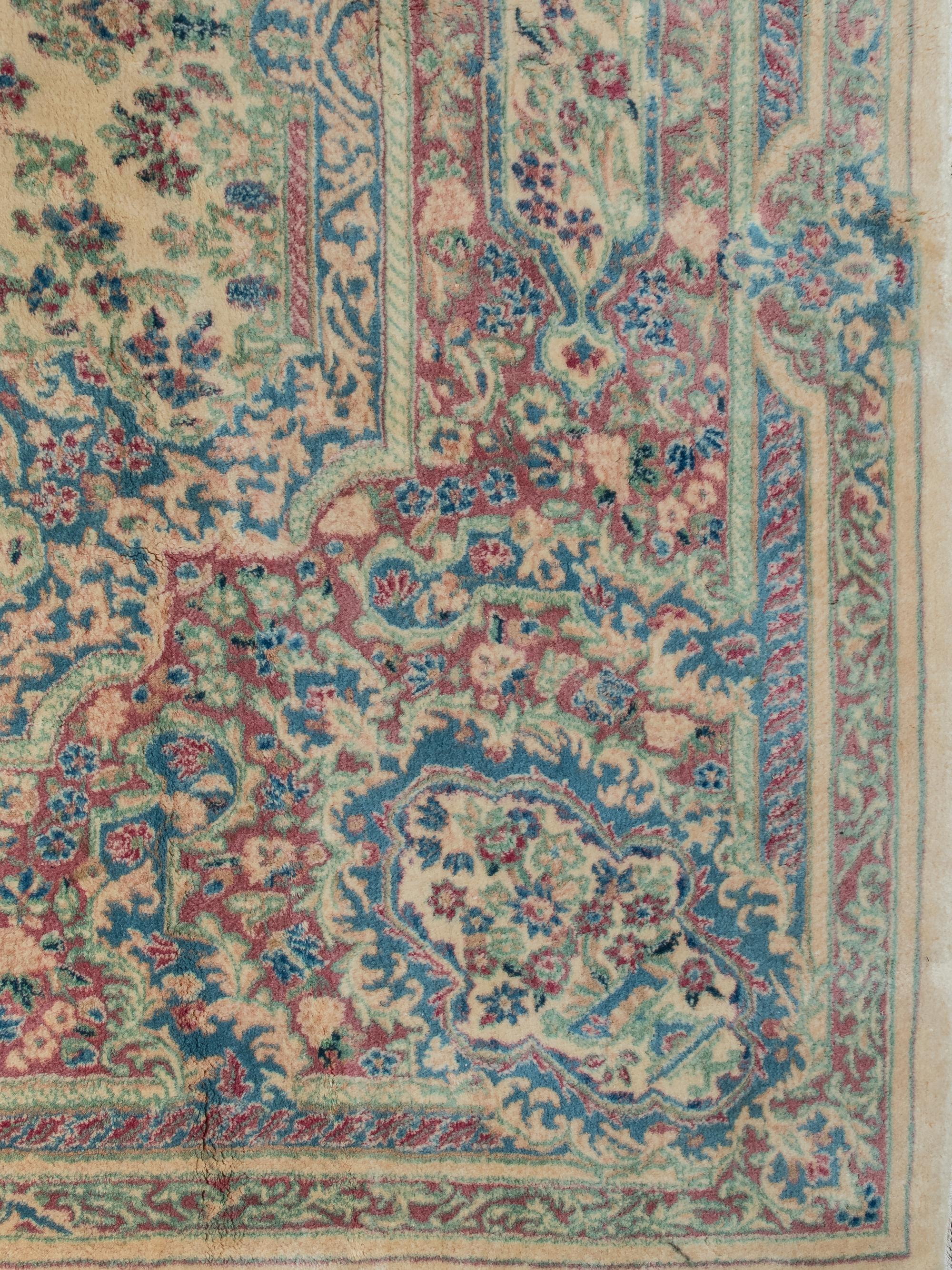 A Kirman Wool Rug
