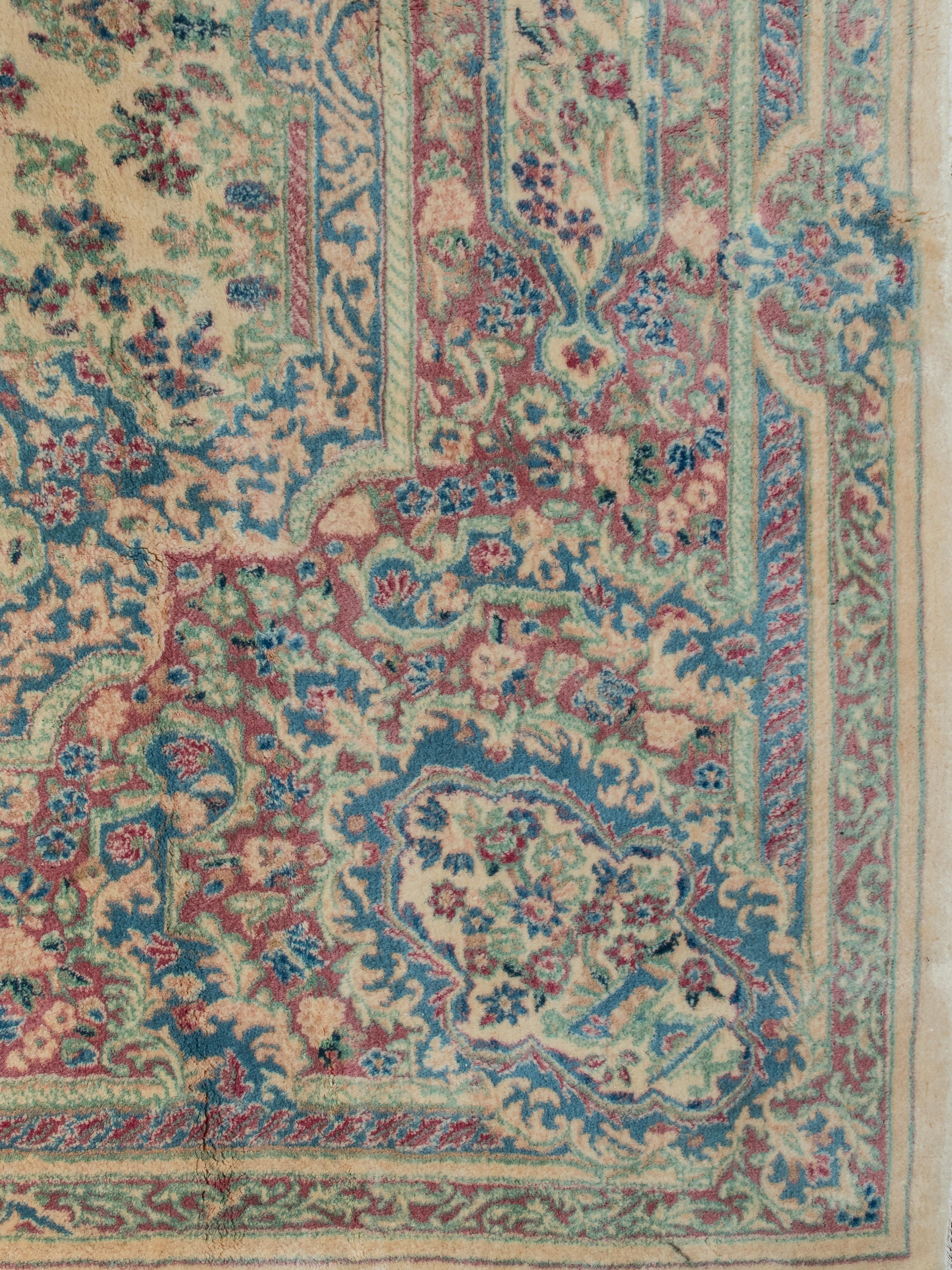 A Kirman Wool Rug