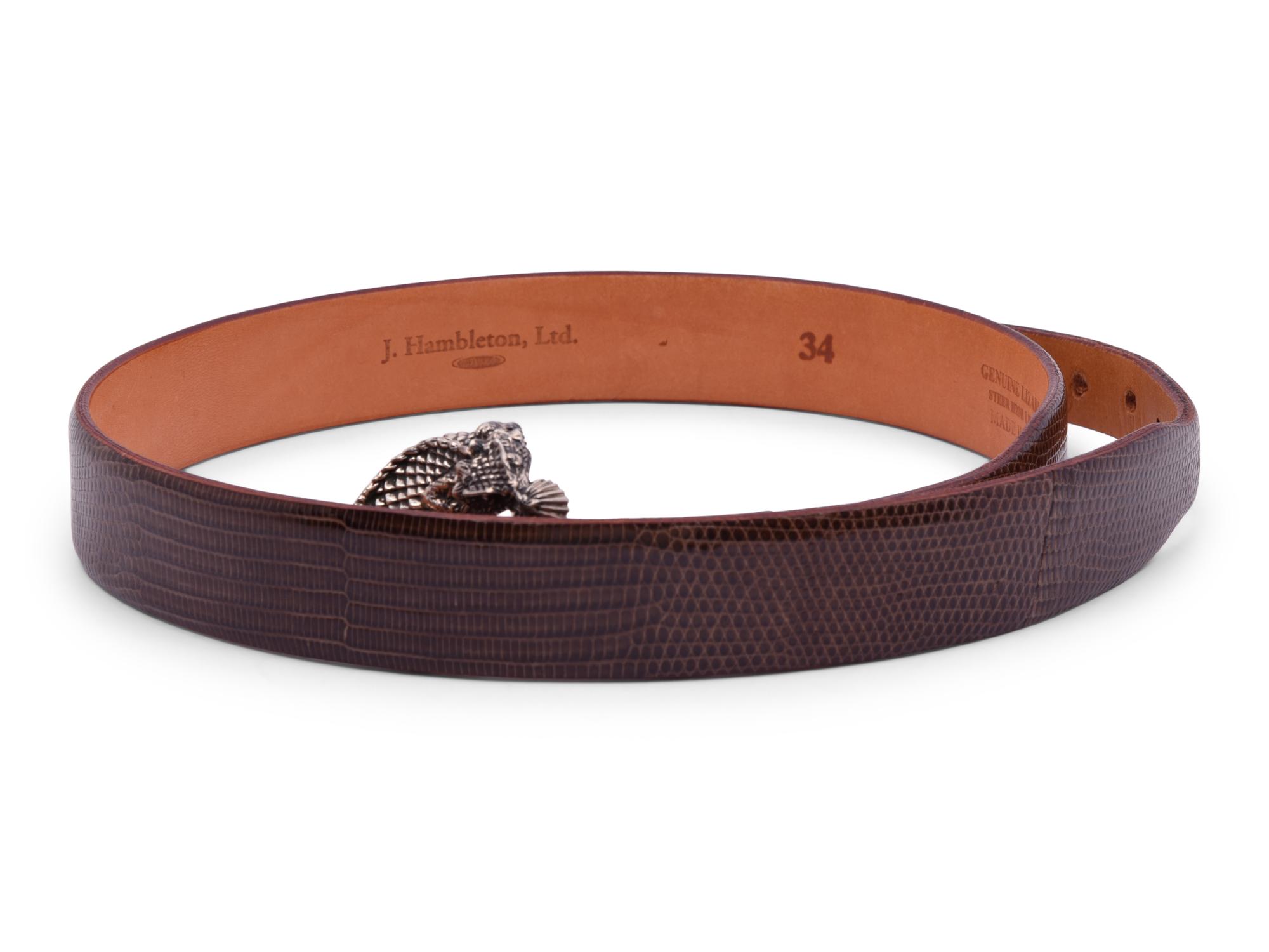 Three Belts and One Buckle: Two Keiselstein-Cord Belts and One Buckle, and One Gucci Belt, 1990s