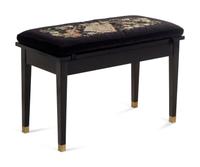 A Kawai Black Lacquered Baby Grand Piano