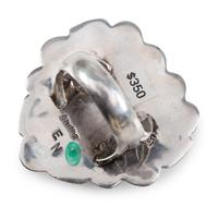 Navajo Sterling Silver Rings, with Inlay