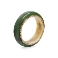 Jade Ring and Quartz Ring