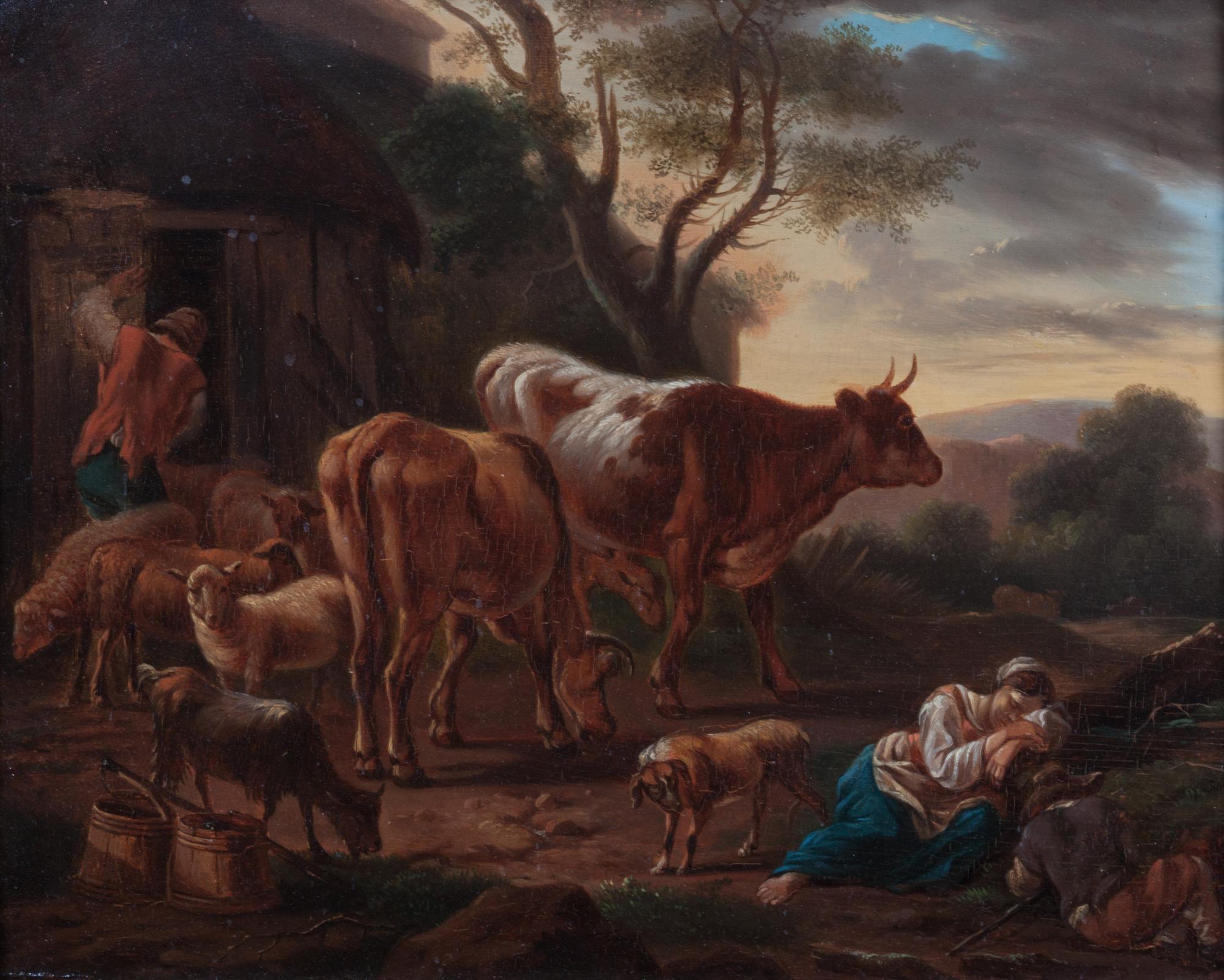 Artist Unknown, (19th century), Farm Scene