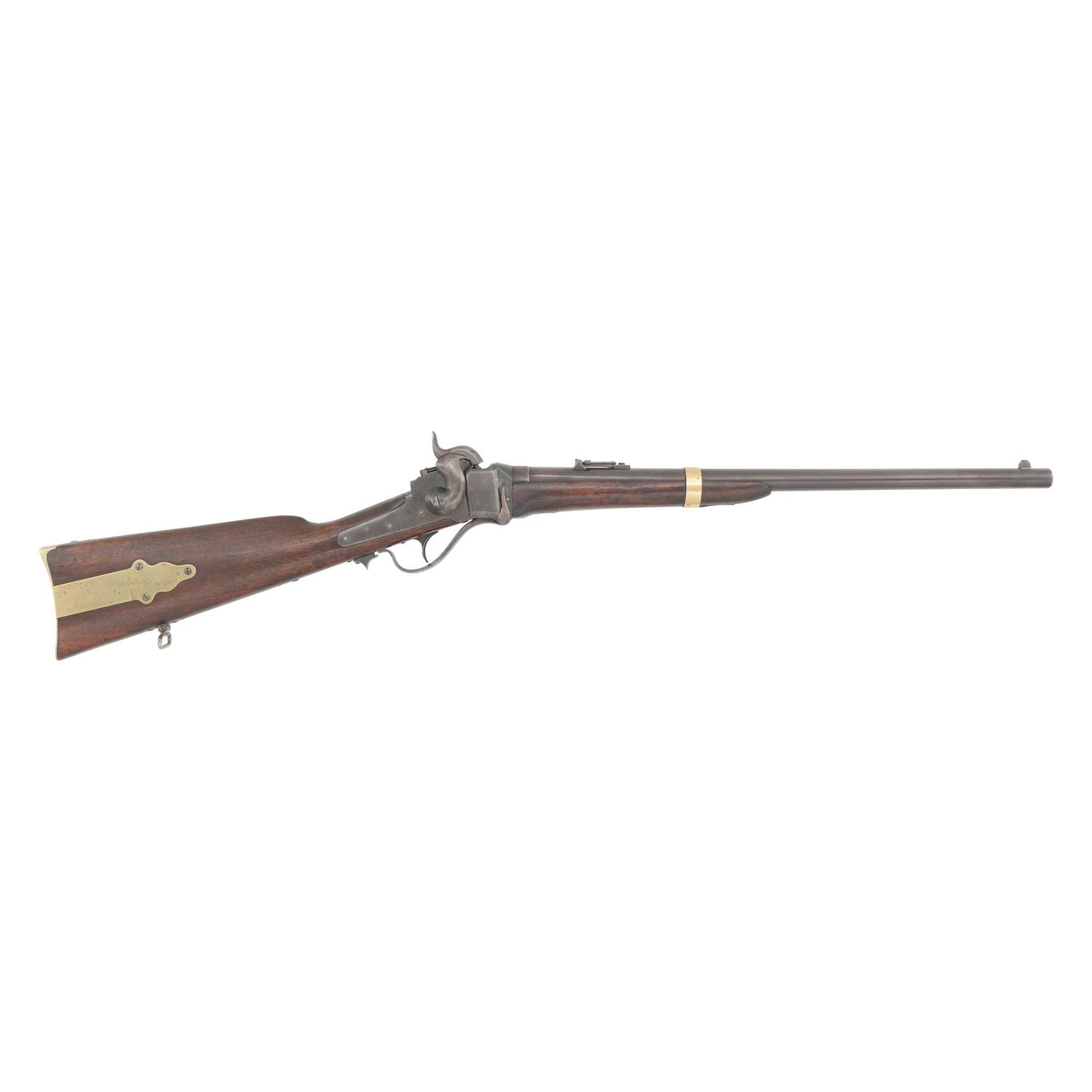 Rare Brass Mounted Sharps Model 1859 Military Carbine