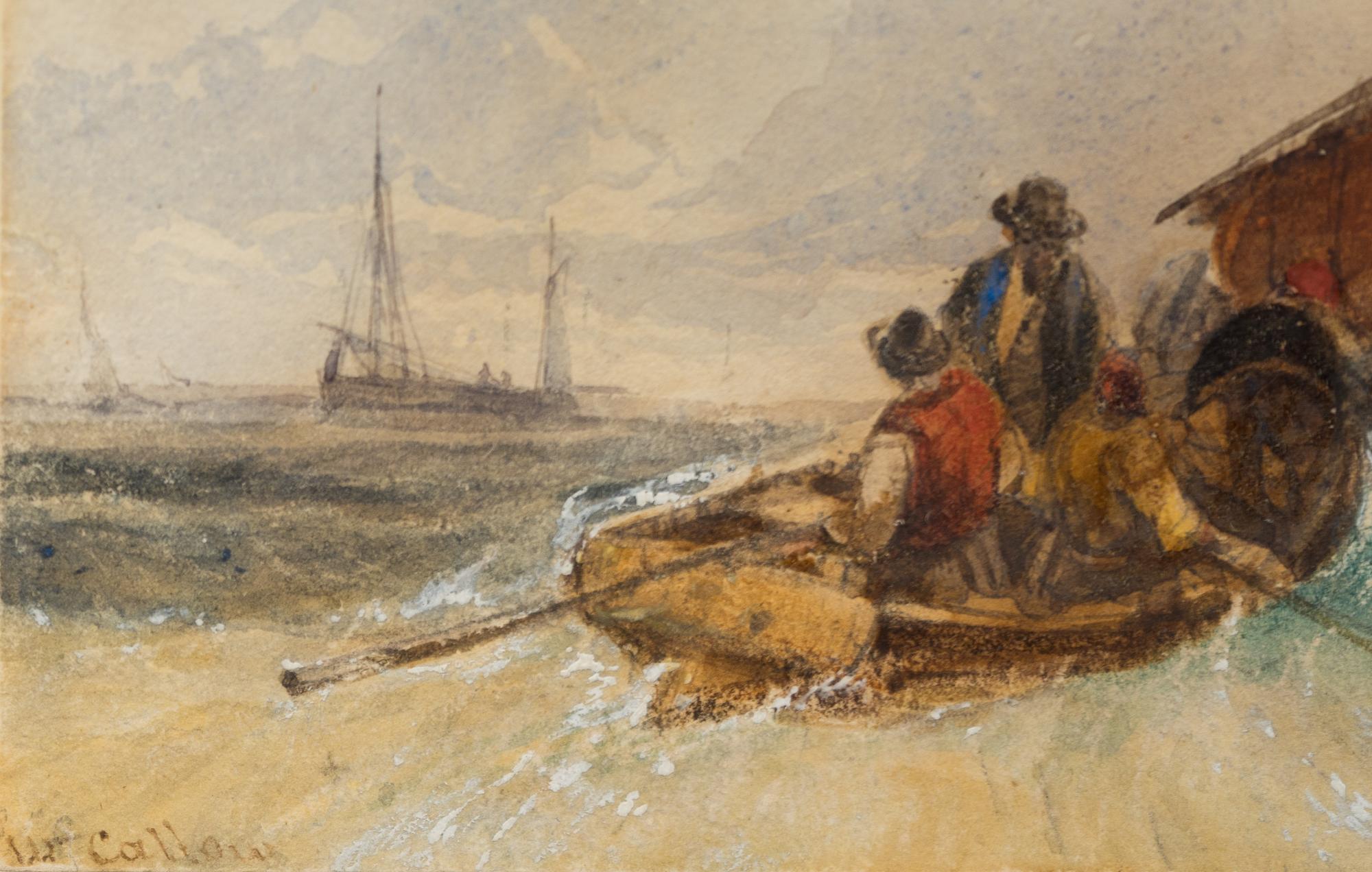 Fishing Boats at Sea