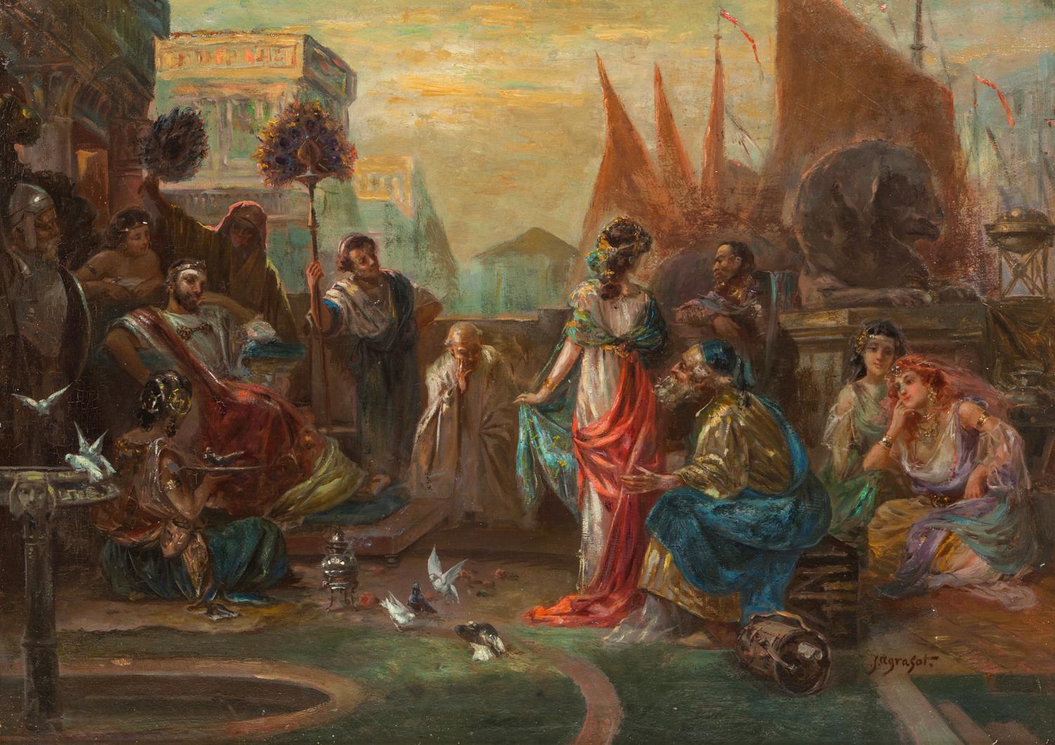 Attributed to Joaquin Agrasot Y Juan (Spanish, 1837-1919)