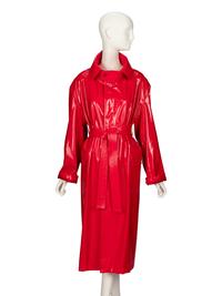 Demna Gvasalia for Balenciaga, Cherry Red Raincoat