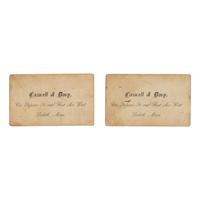 Caswell and Davy — Chippewa or Sioux men. Duluth, MN.