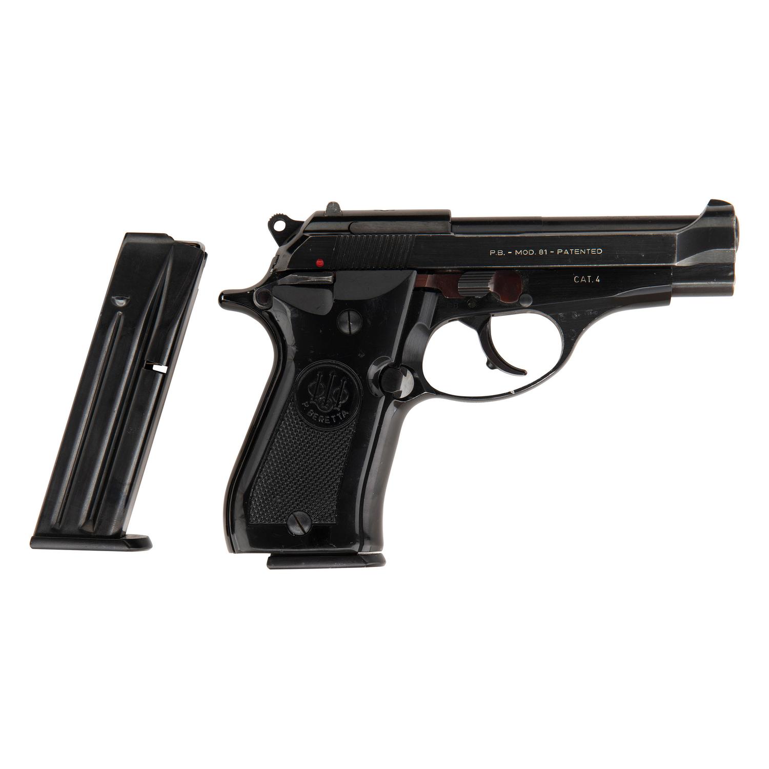 *Beretta Model 81 Pistol with Two Magazines