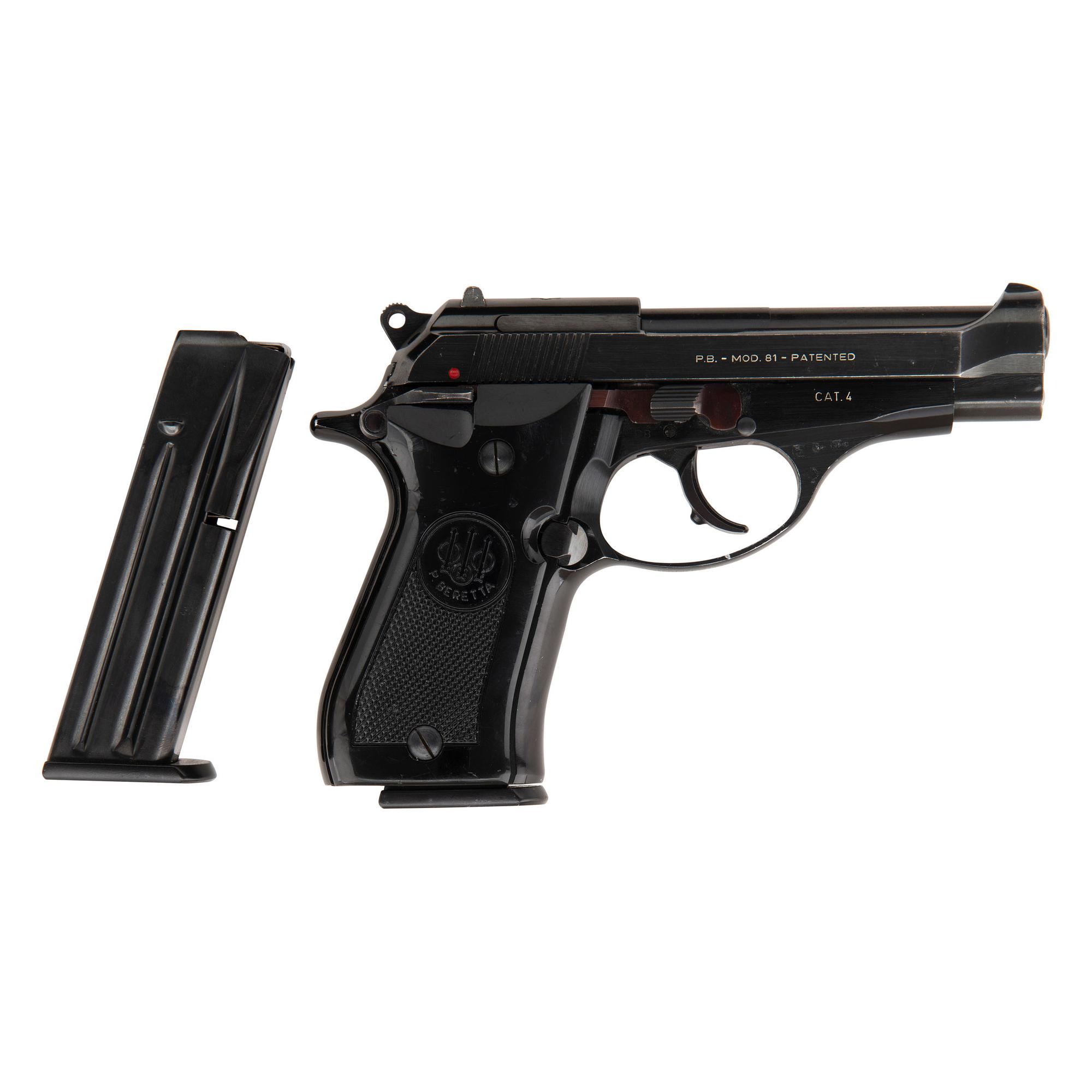 *Beretta Model 81 Pistol with Two Magazines