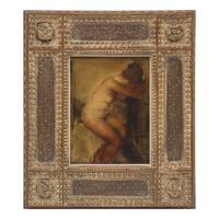 Grigory Gluckmann (Belarusian, 1898-1973) — Seated Nude