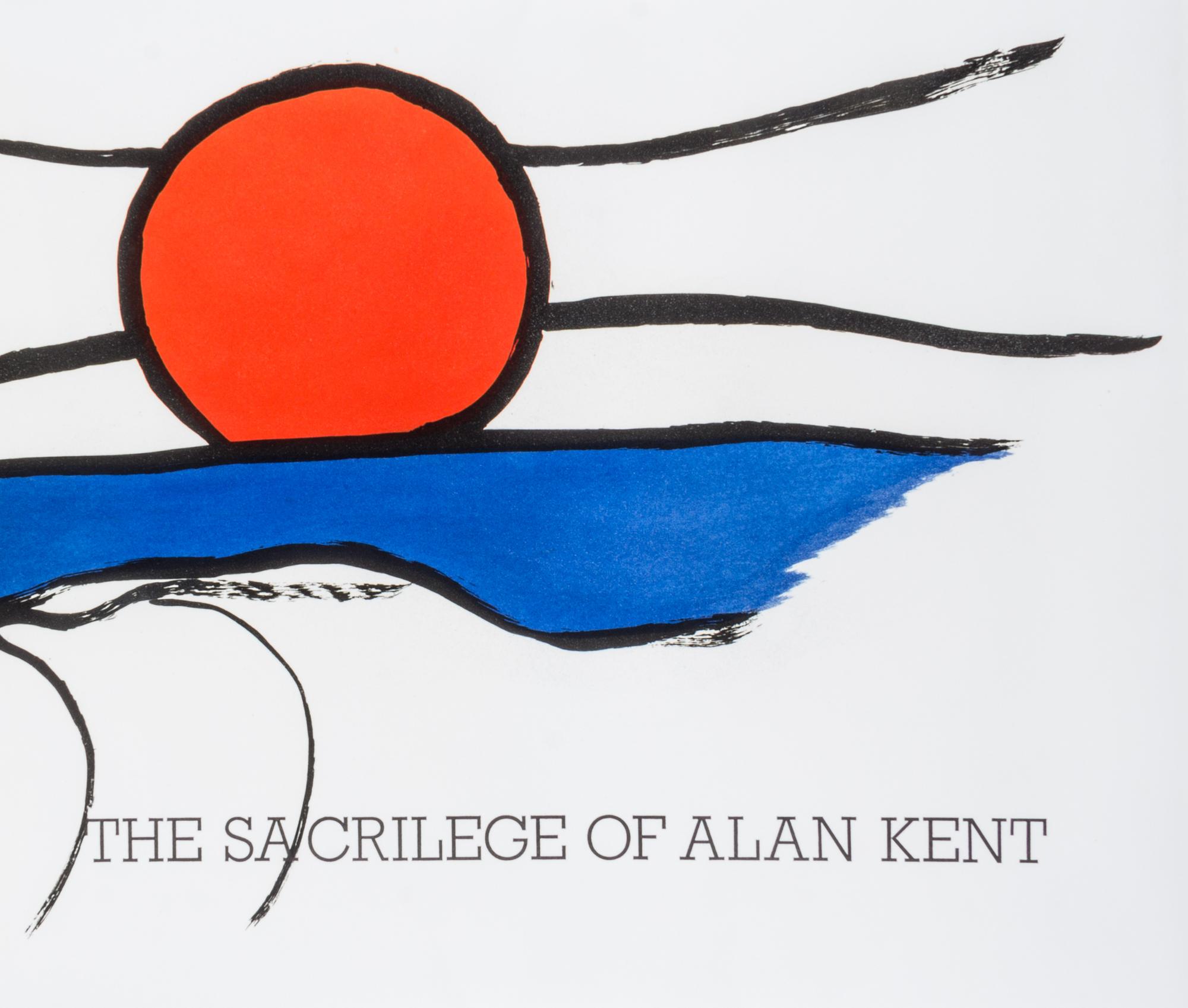 (CALDER, ALEXANDER) CALDWELL, ERSKINE. The Sacrilege of Alan Kent. Paris, 1976. Limited, signed. Calder's last illustrated book.