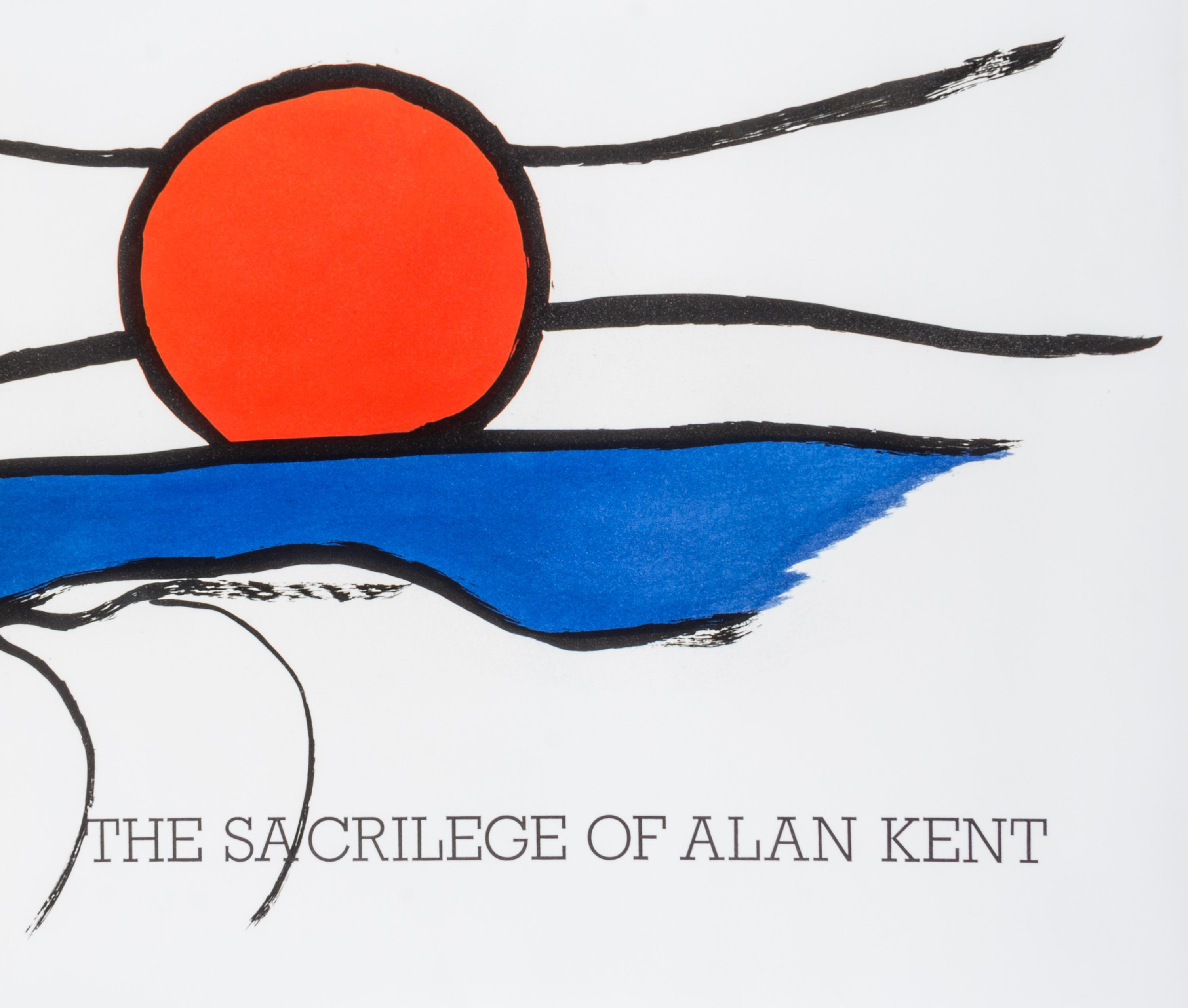 (CALDER, ALEXANDER) CALDWELL, ERSKINE. The Sacrilege of Alan Kent. Paris, 1976. Limited, signed. Calder's last illustrated book.