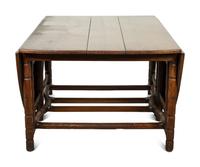 An English Oak Gate-Leg Dining Table