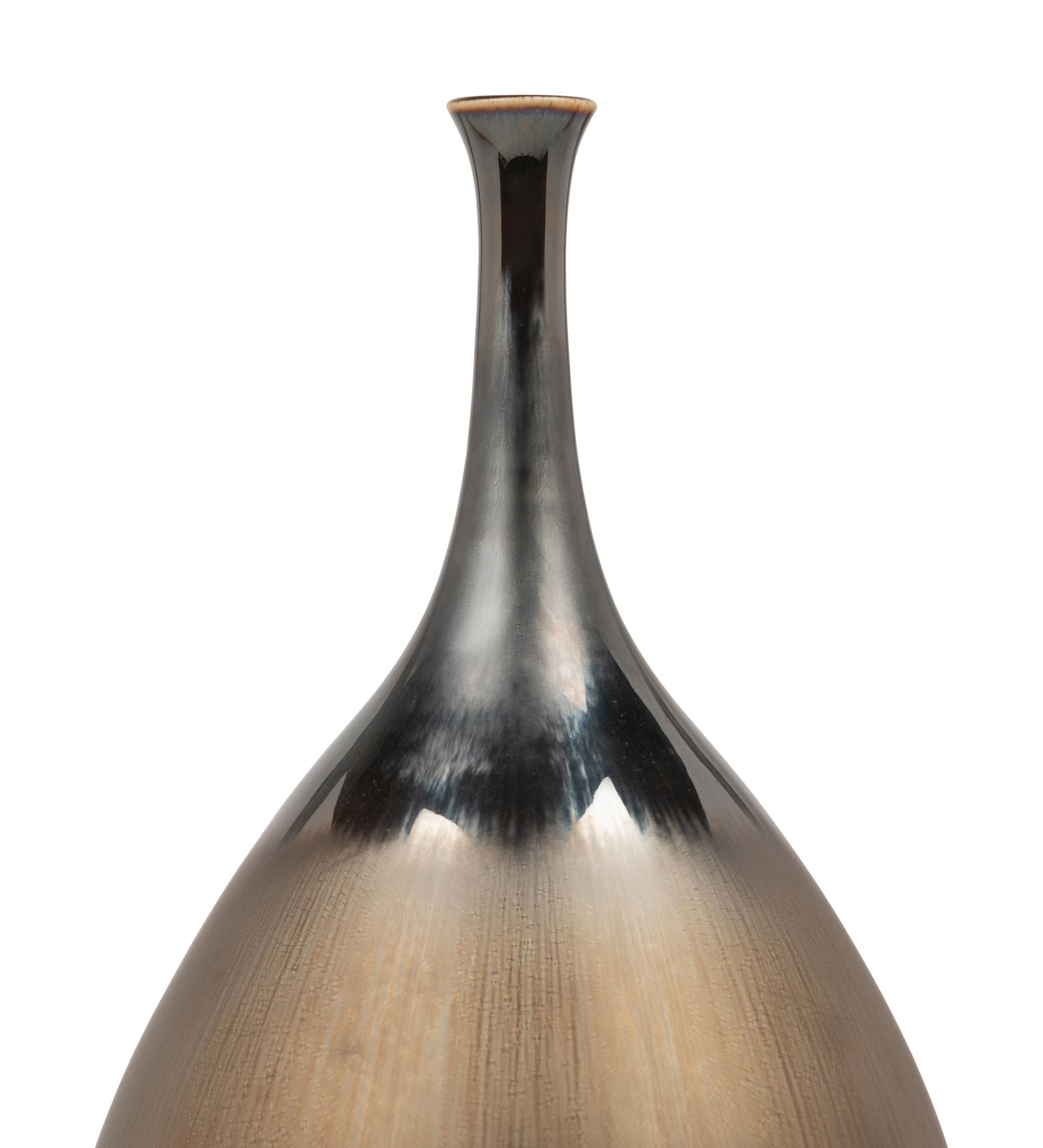 Vase with Silver Glaze