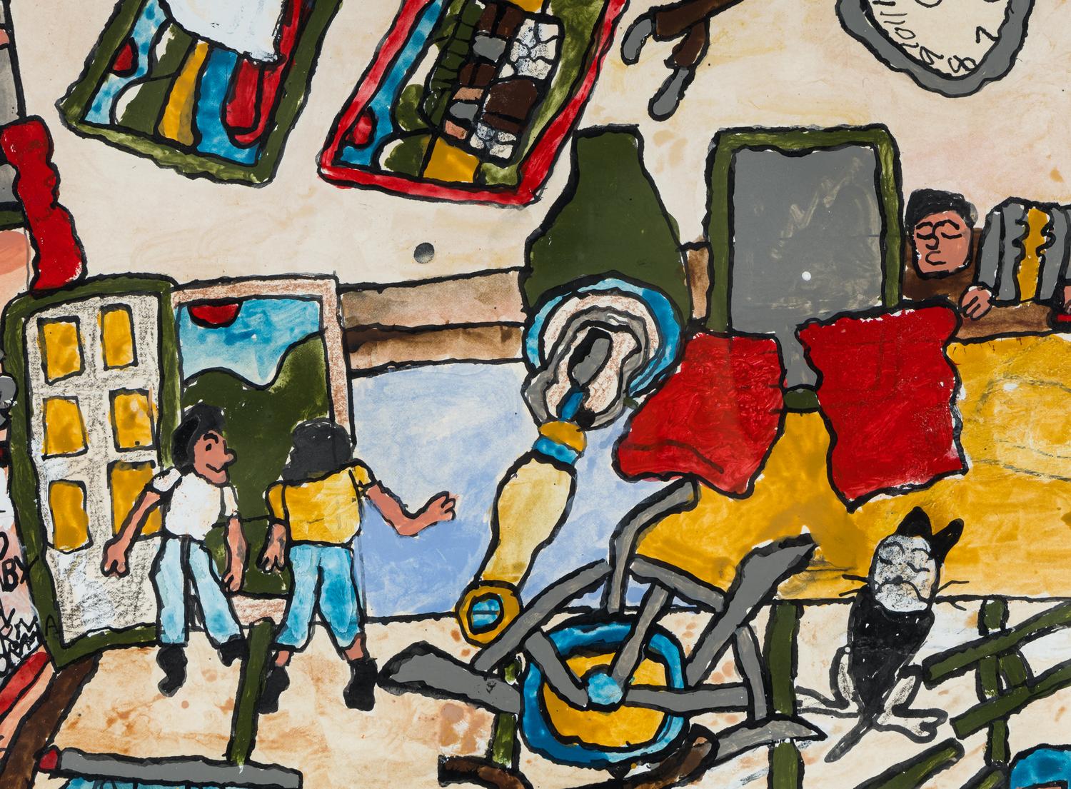 Mama Lopez, son Pedro, and baby Sarah live in this Southen California Home – Adios Amigos , 1991