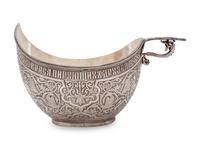 A Large Russian Silver Presentation Kovsh