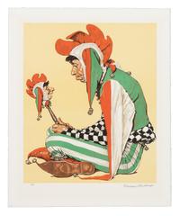 Norman Rockwell (American, 1894-1978) — Jester, 1976