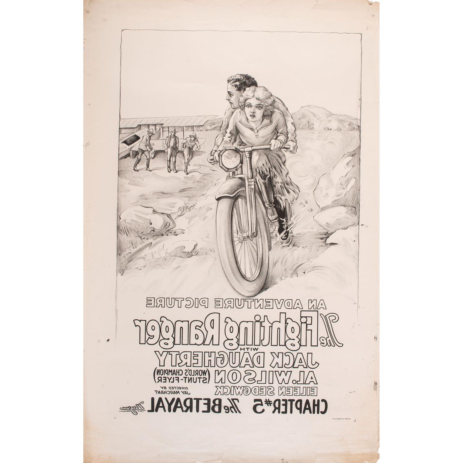 Seven Adventure Picture "The Fighter Ranger" Film Posters