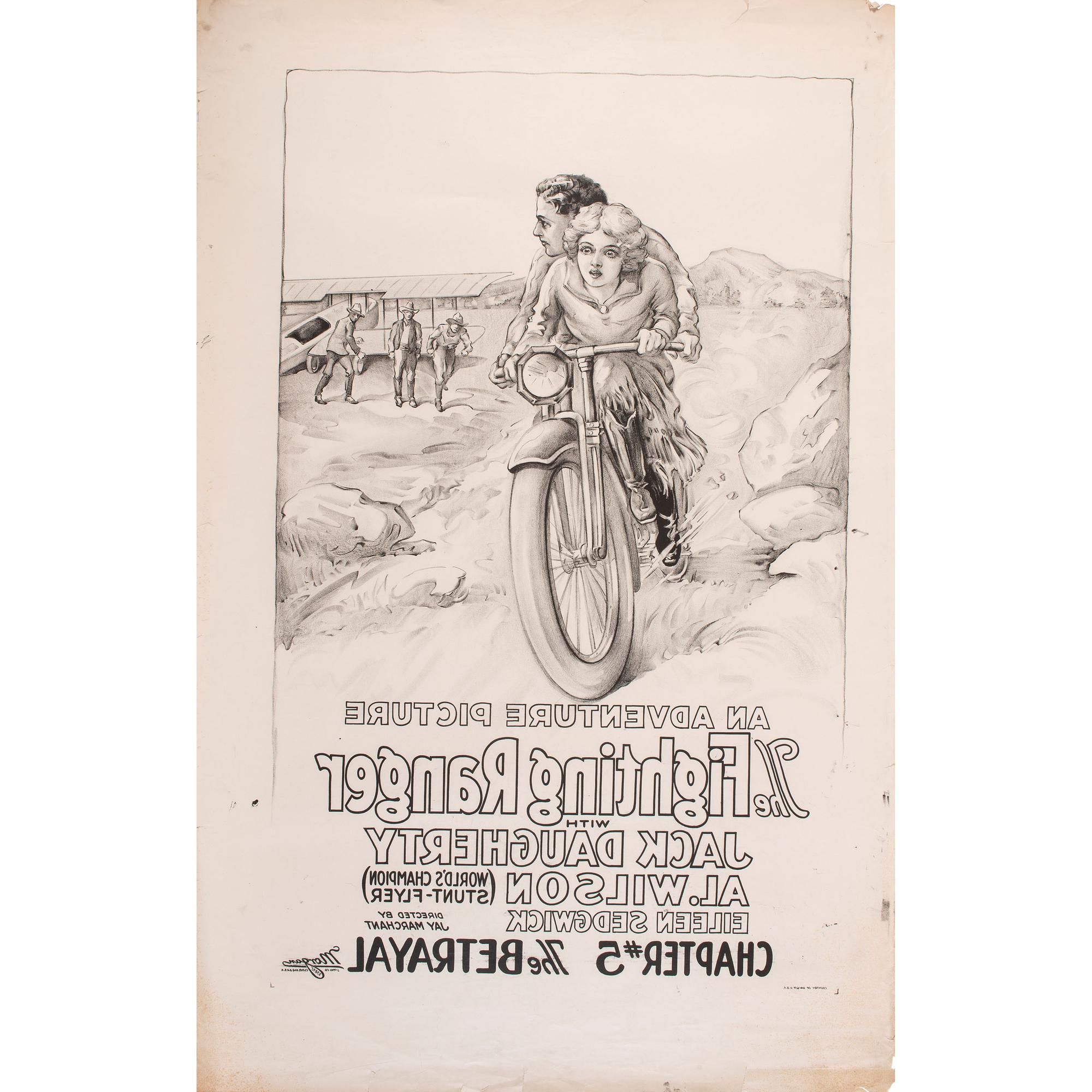 Seven Adventure Picture "The Fighter Ranger" Film Posters