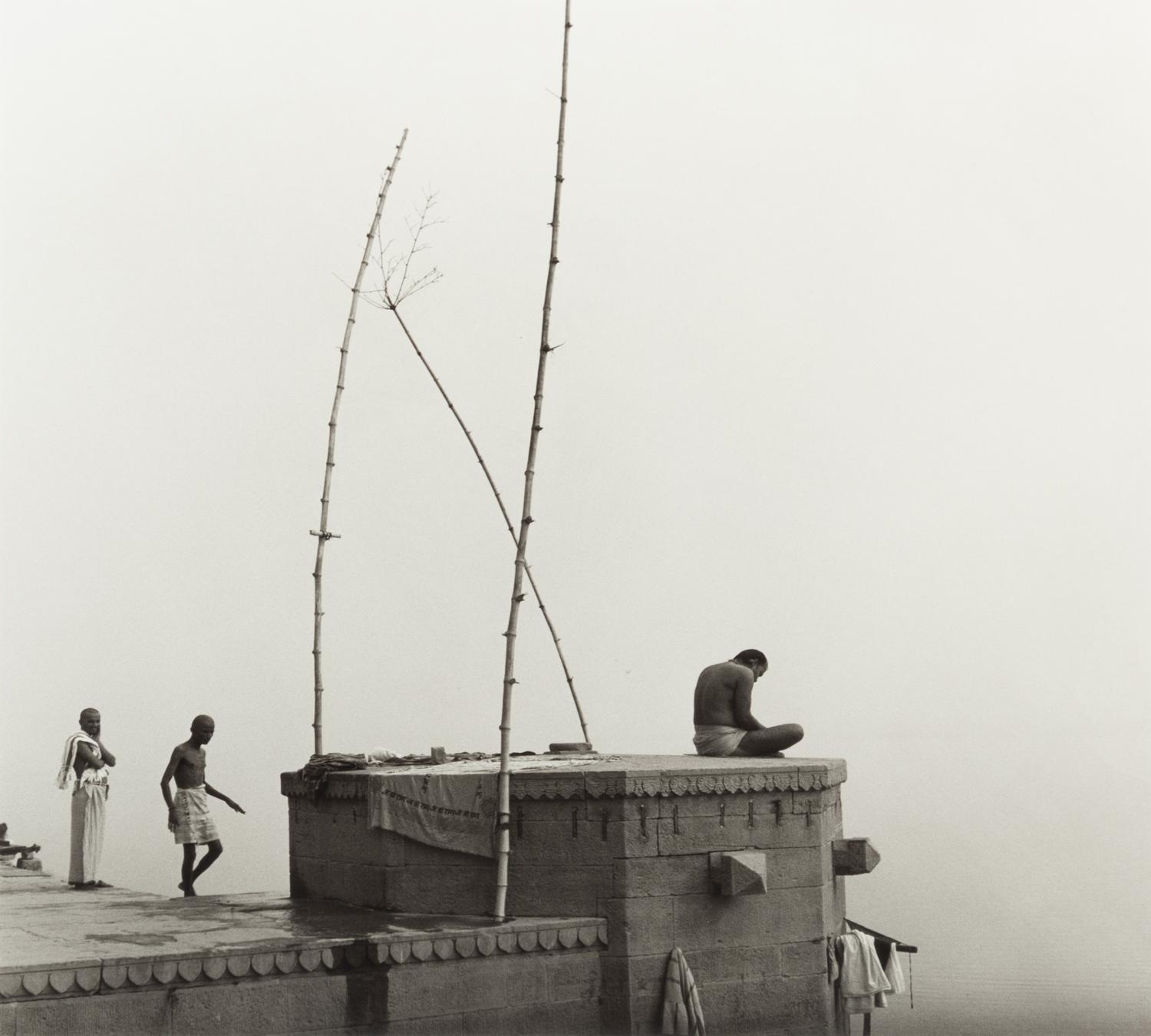 A Group of Five Photographs ( Hats Off, 1982; Bagmati Bridge, Nepal, 1988; Lijiang Cobblestones, China; Morning Exercises, Peru, 1994; Luminous Dhoti, India, 1989)