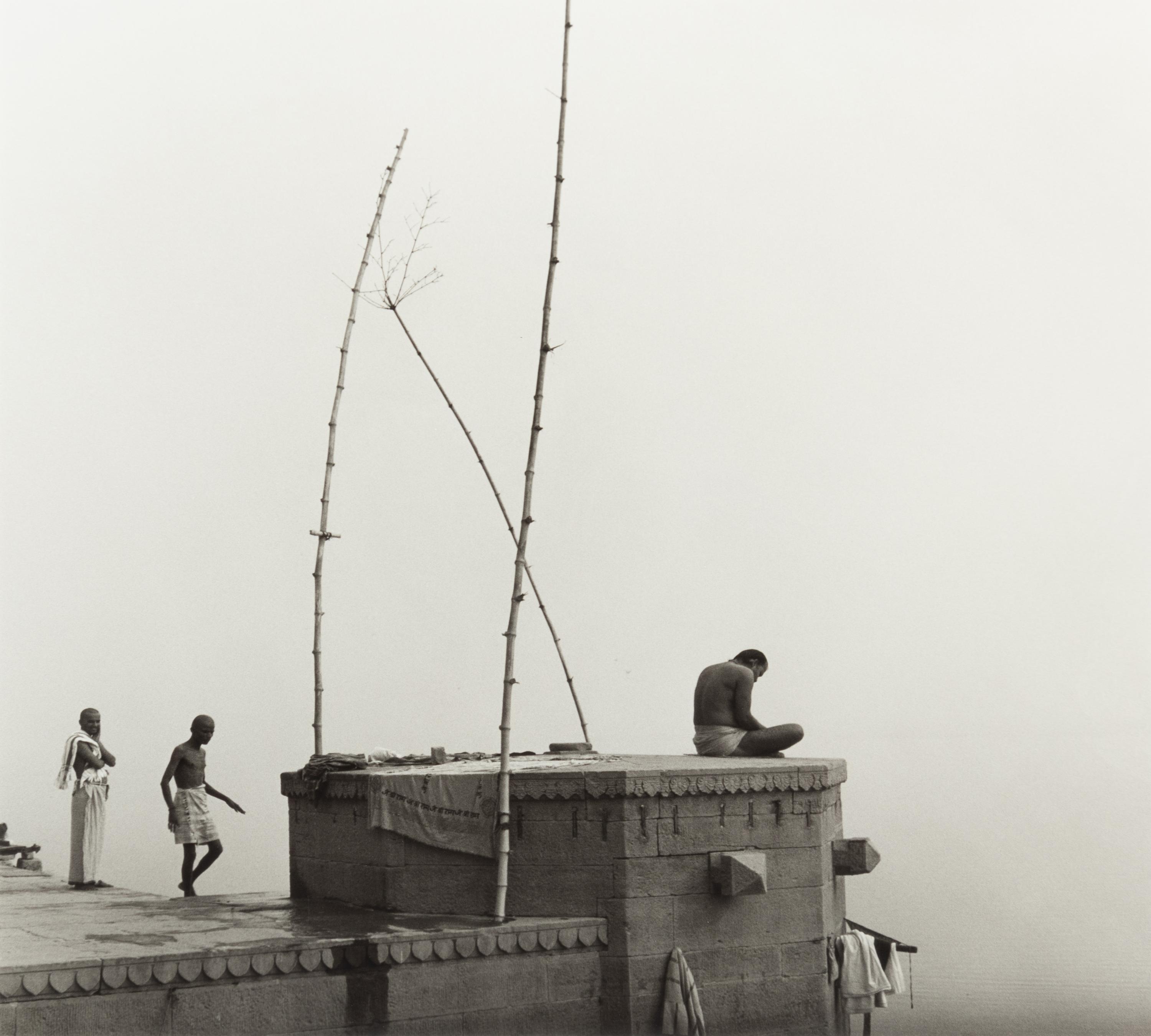 A Group of Five Photographs ( Hats Off, 1982; Bagmati Bridge, Nepal, 1988; Lijiang Cobblestones, China; Morning Exercises, Peru, 1994; Luminous Dhoti, India, 1989)