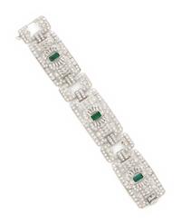 Platinum and Diamond Bracelet