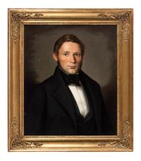 Artist Unknown, (American, Early 19th Century), Portraits of a Man and a Lady (two works)