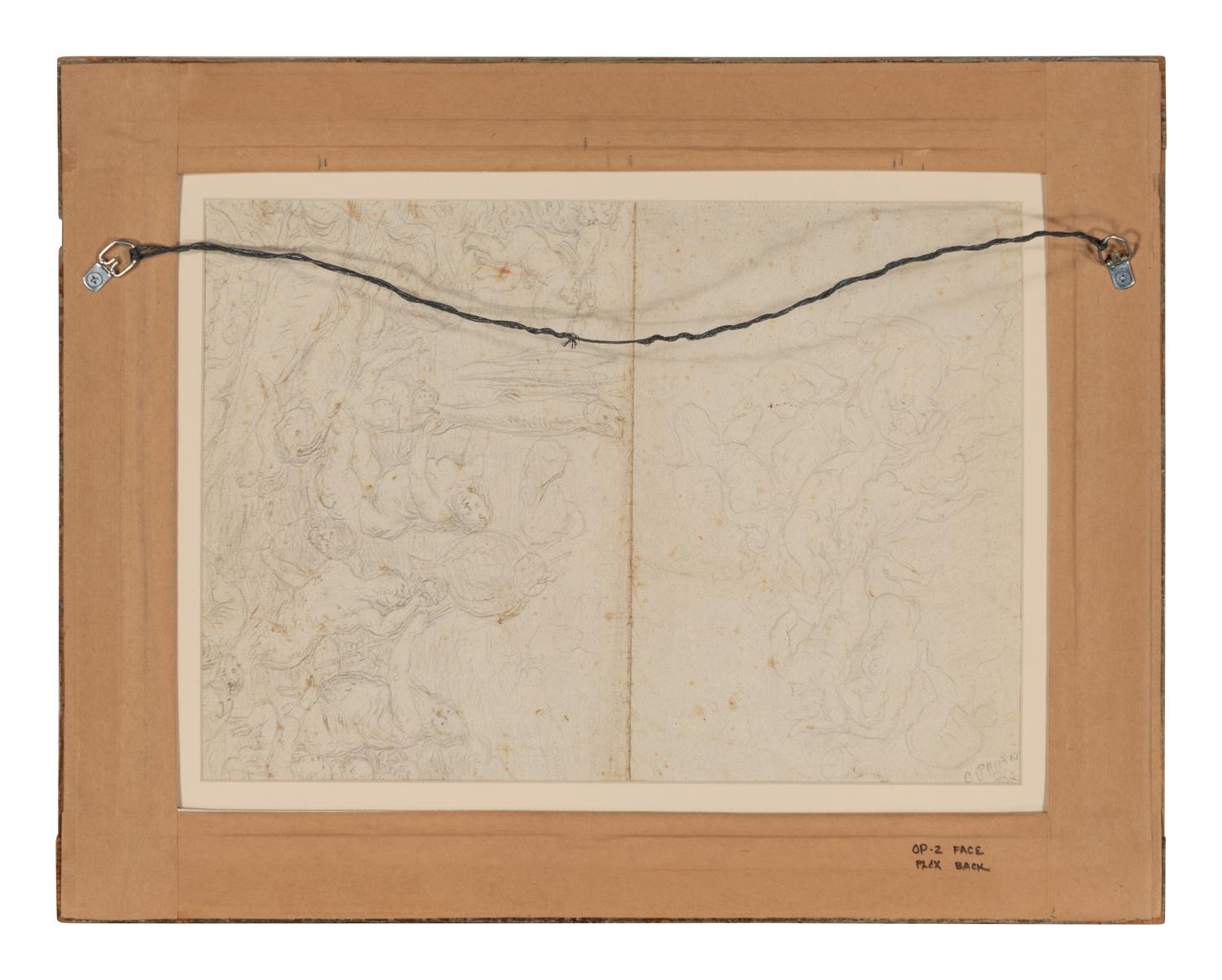 Nereus and Attendants (a double-sided work)
