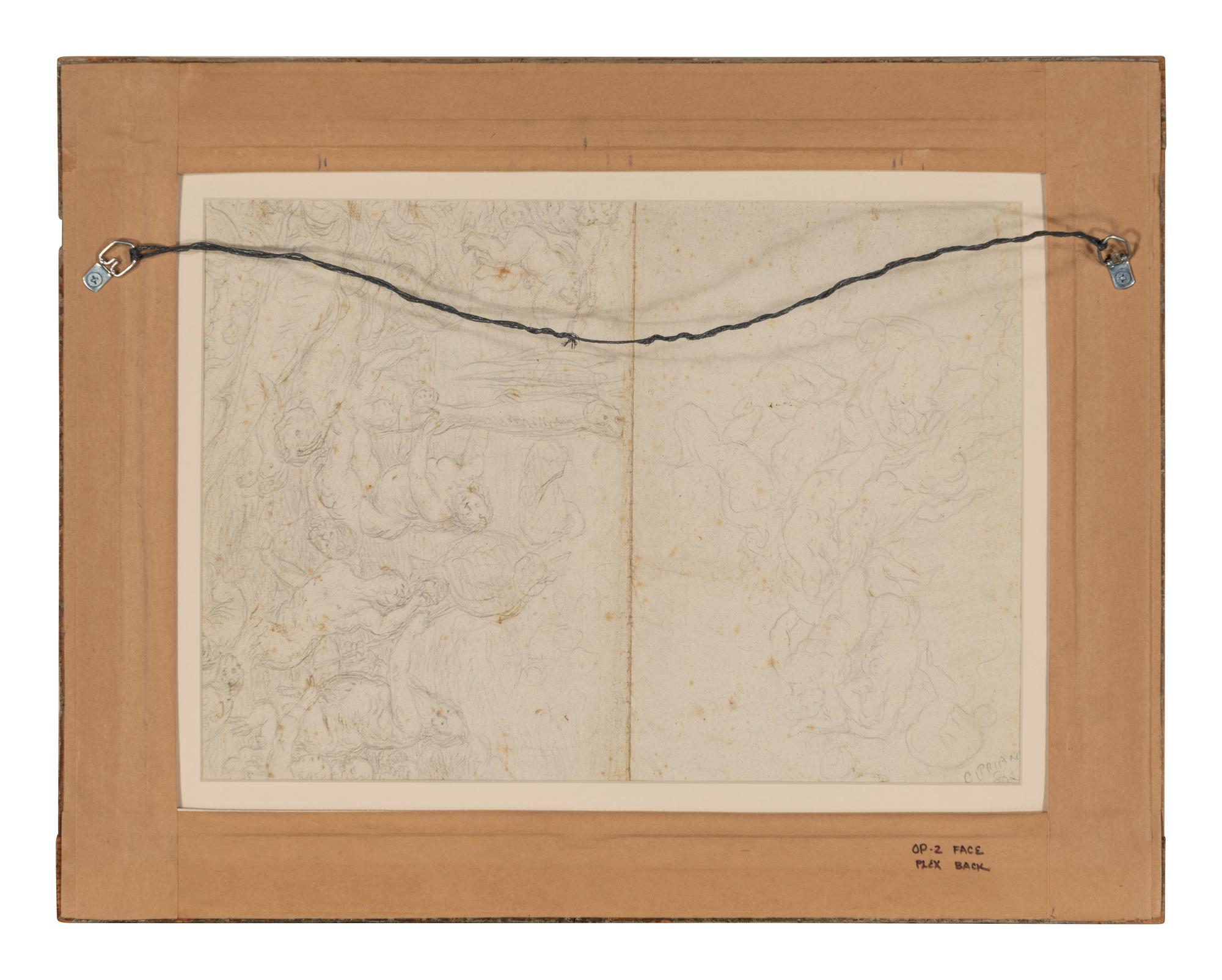 Nereus and Attendants (a double-sided work)