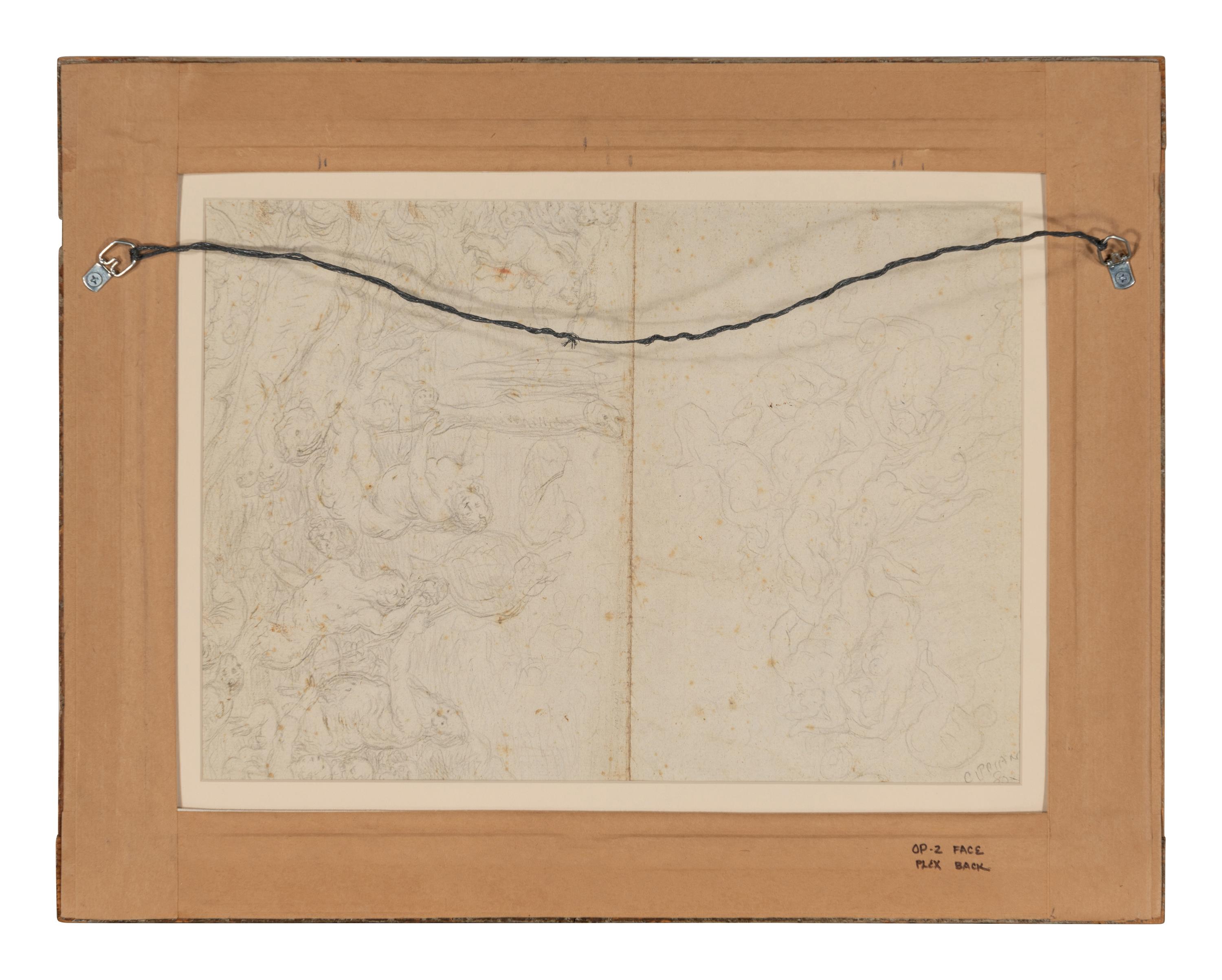 Nereus and Attendants (a double-sided work)