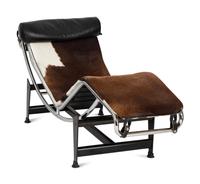 A Le Corbusier Style LC4 Chaise Lounge — 20TH CENTURY