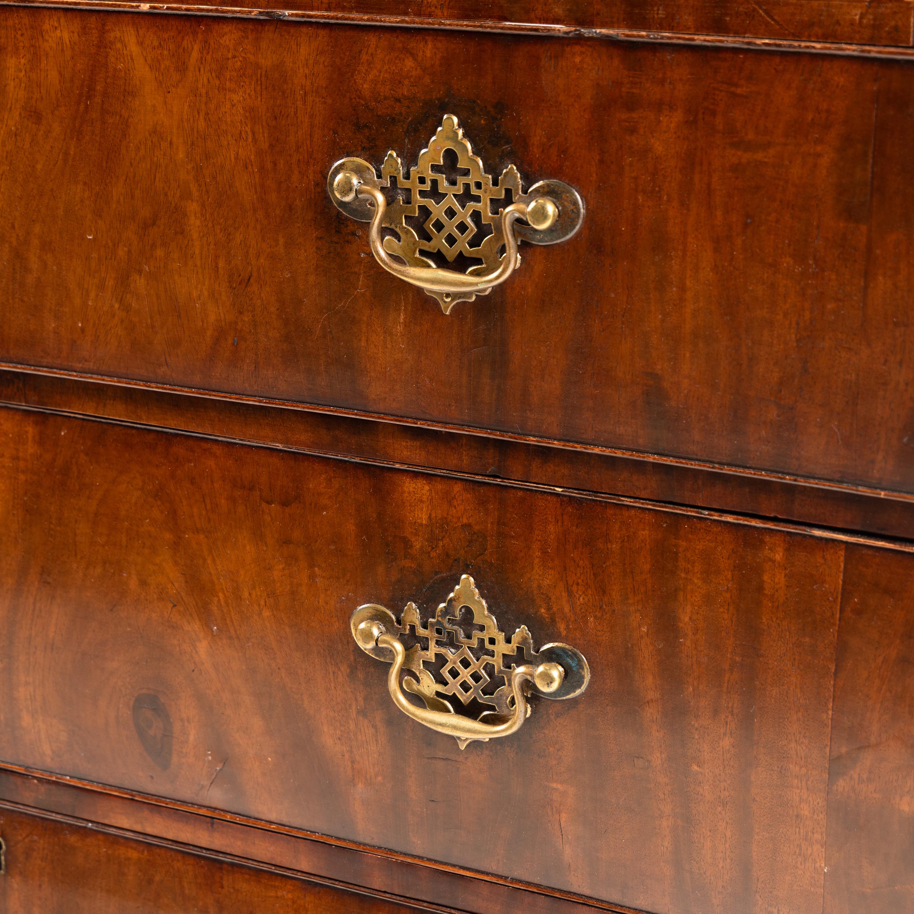 A George III Mahogany Linen Press