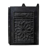 A Cast Iron Panel from the Rookery Building, Chicago, IL. 24.25" W x .5" D x 33.5" H — United States, Circa 1888