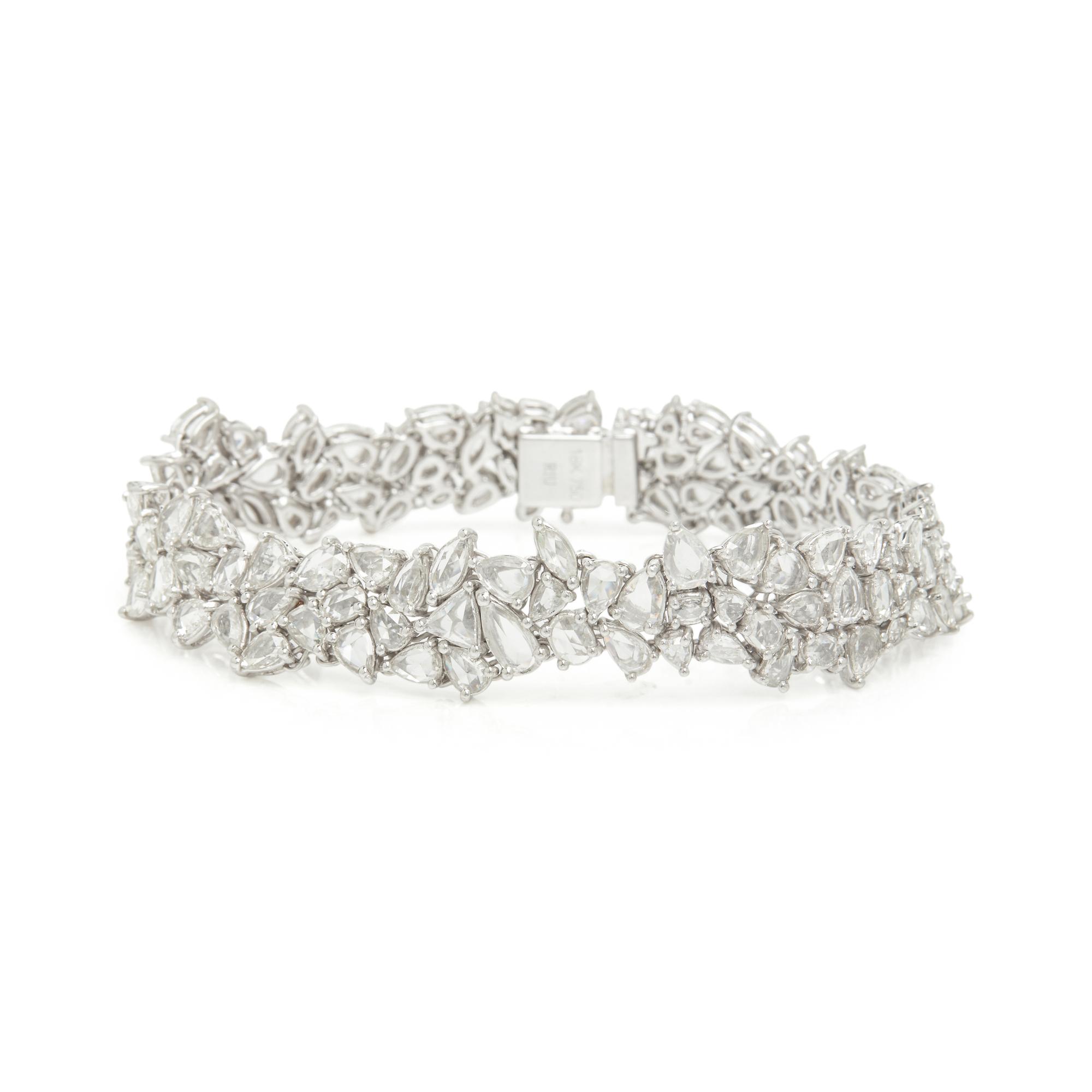 WHITE GOLD AND DIAMOND BRACELET