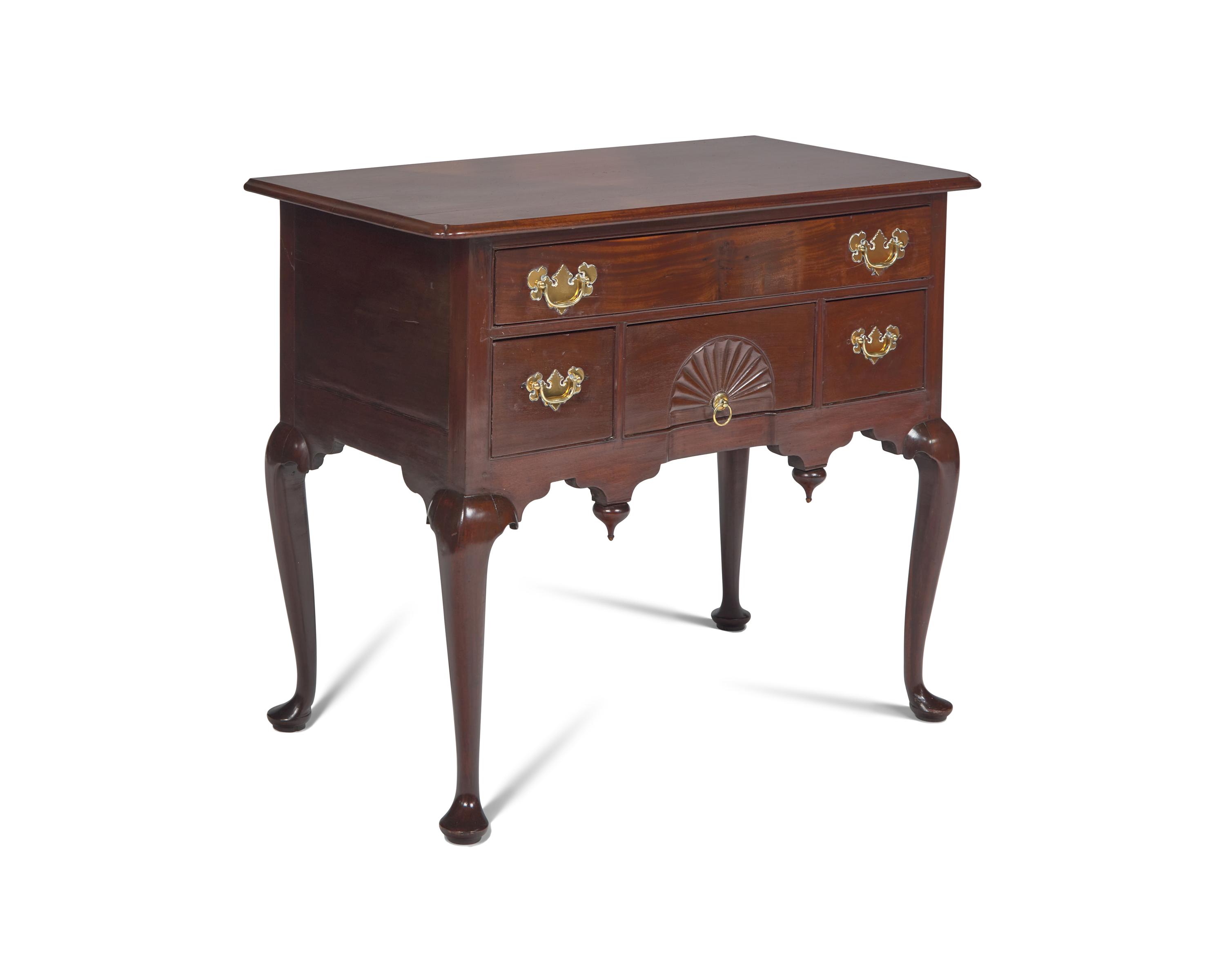 A Queen Anne Mahogany Dressing Table