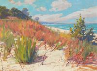Frank Dudley, (American, 1868-1957), Beach Front