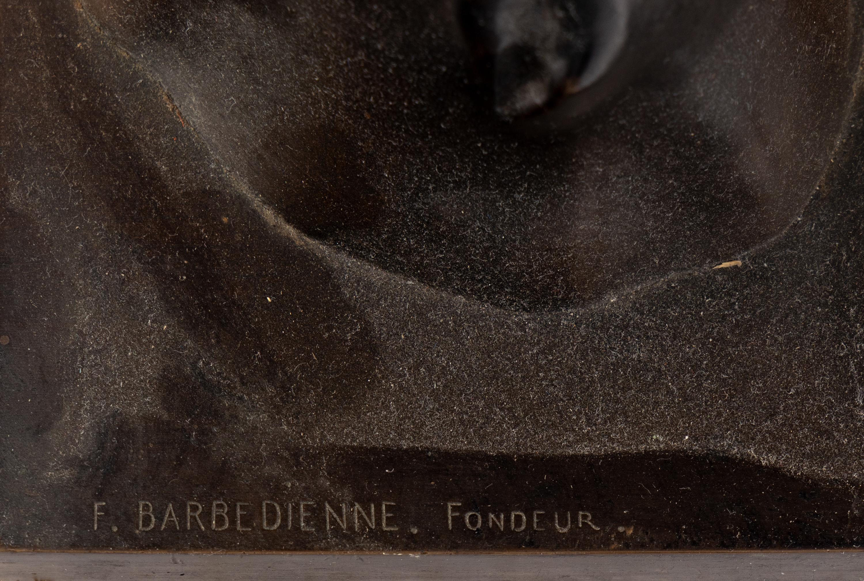 A French Patinated Bronze Figure of Diana of Versailles