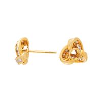YELLOW GOLD AND DIAMOND JEWELRY SUITE